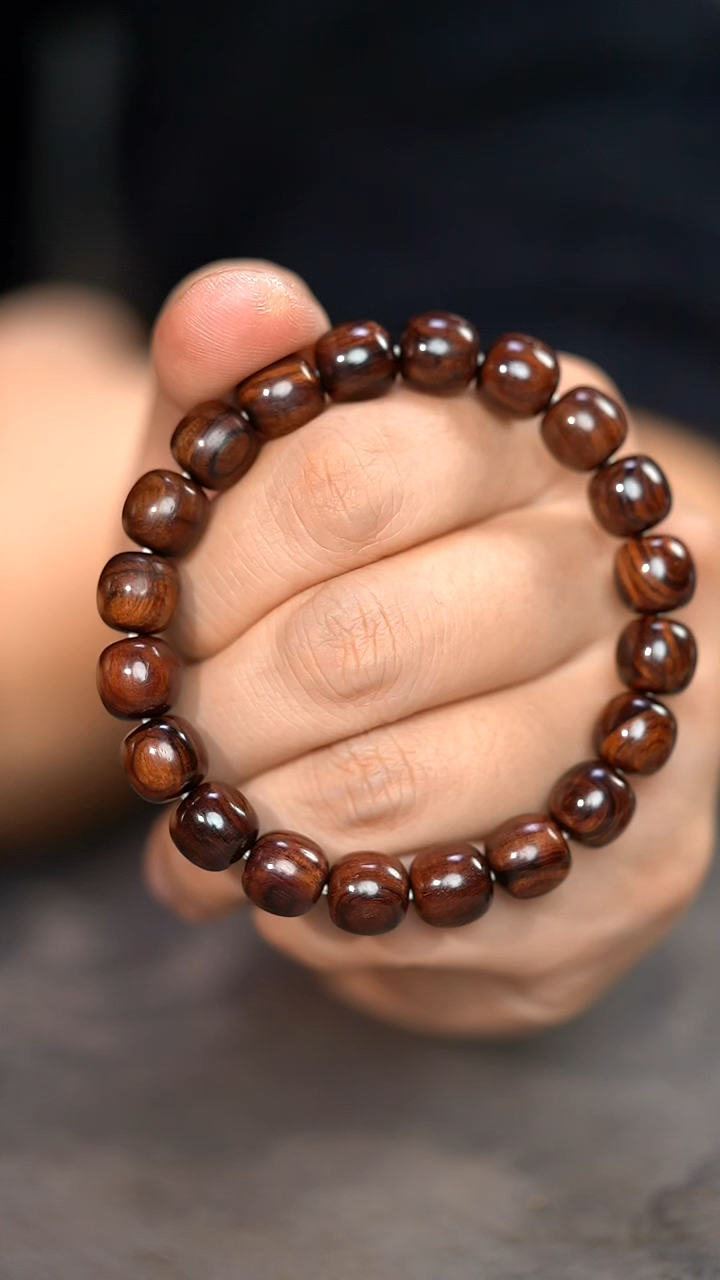 【闪购商品】黄花梨/降香黄檀手串/手链紫油梨精工老型10*11单圈