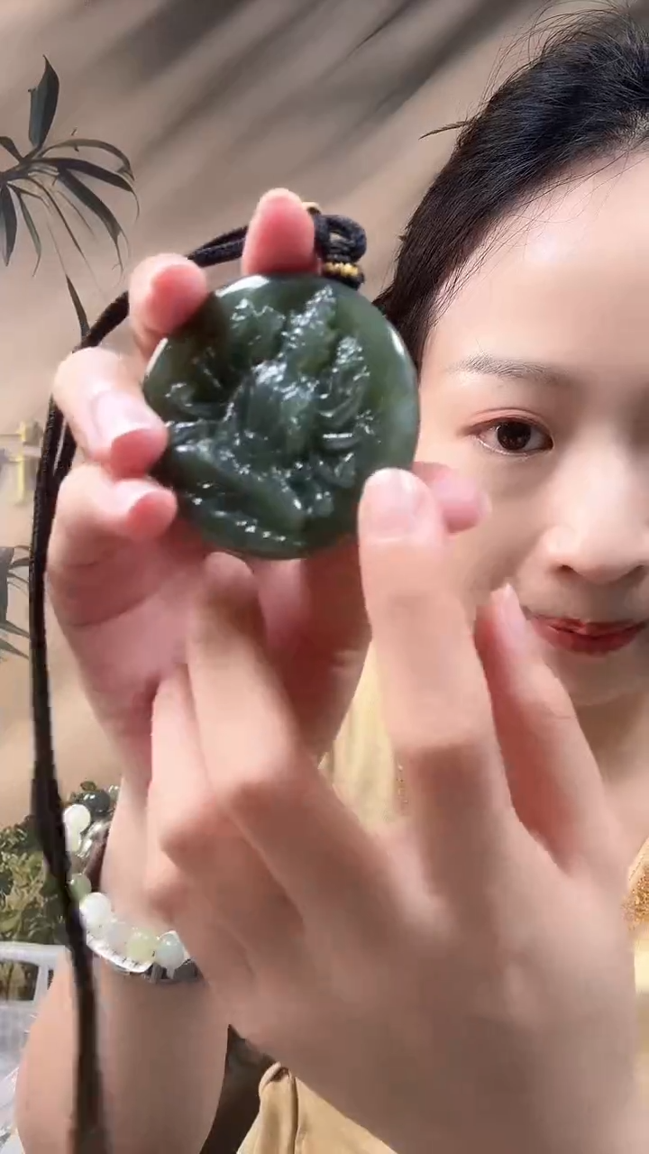 和田玉未镶嵌颈饰52/千手