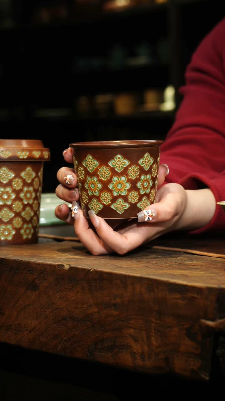 【闪购商品】瓷片李斌 宝相系列 咖啡杯