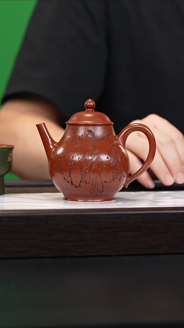 茶壶紫砂宜兴紫砂壶SJJ2543