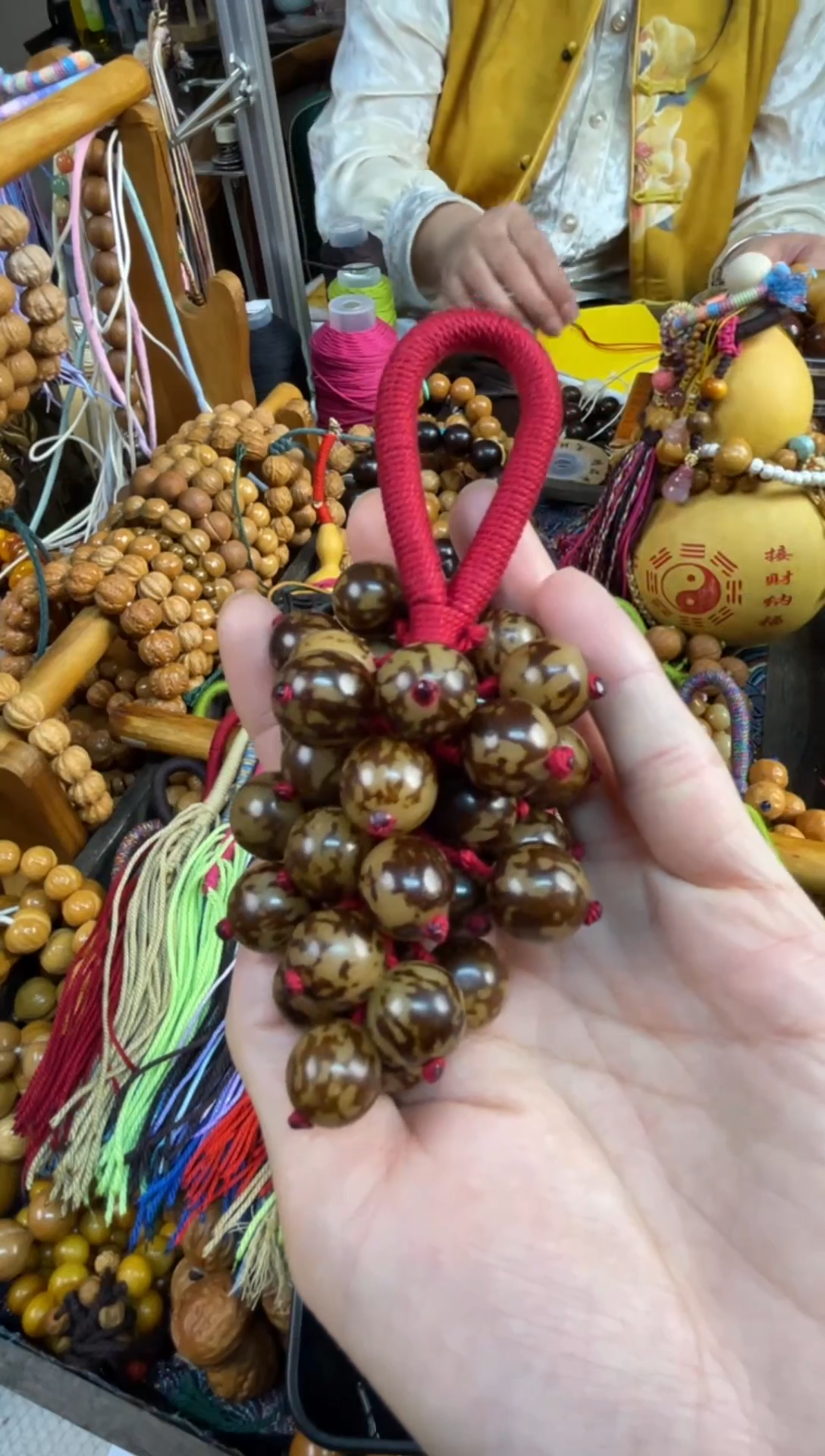 吊坠菩提根/象牙果葡萄串111