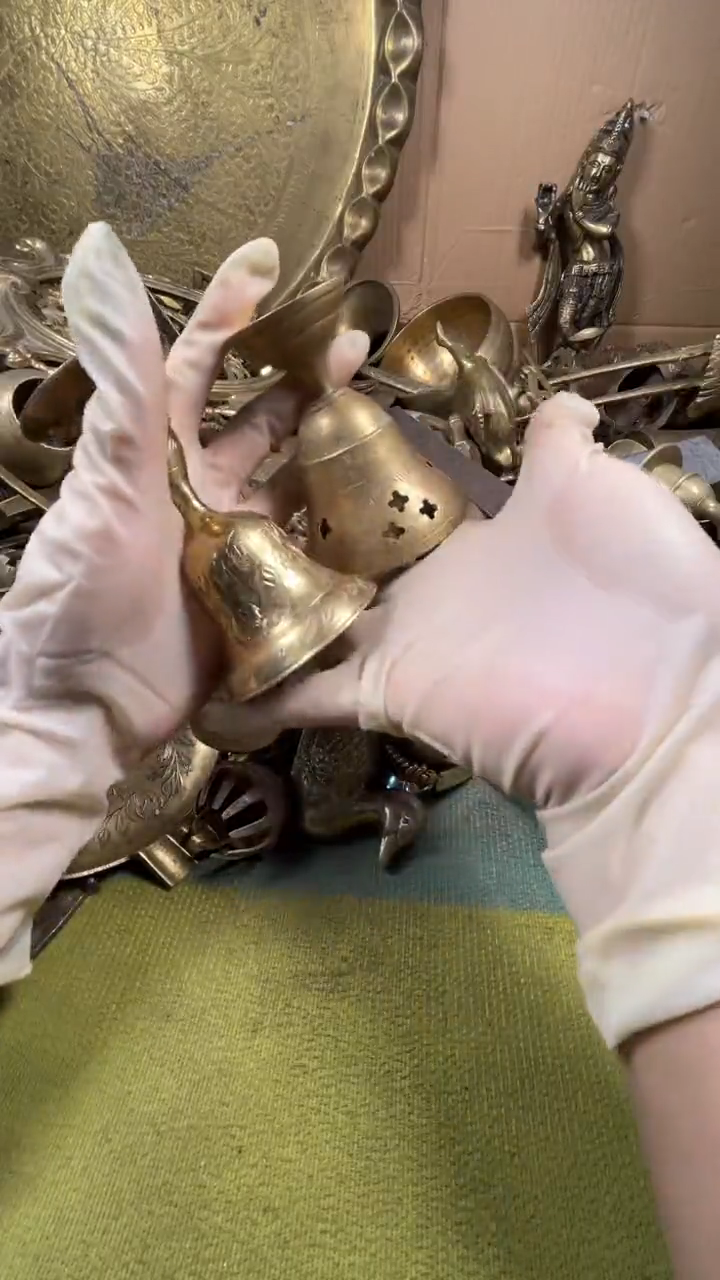 风****艺亿锦铜回流铜器摆件27