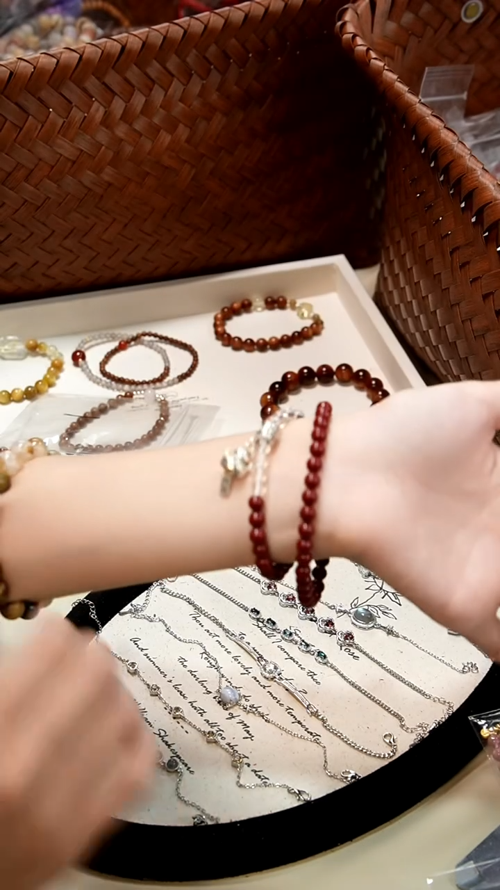 未镶嵌库克手串孤品手串-默认微瑕