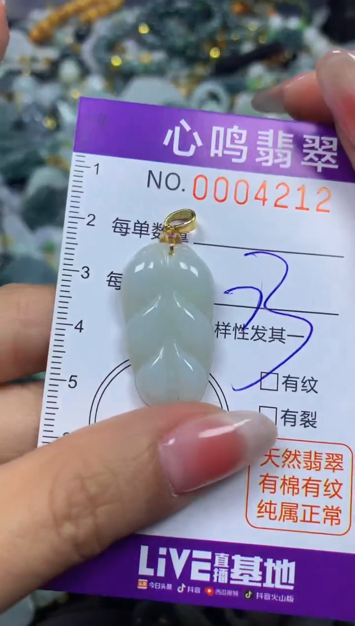 【闪购商品】翡翠颈饰未镶嵌闪购004212