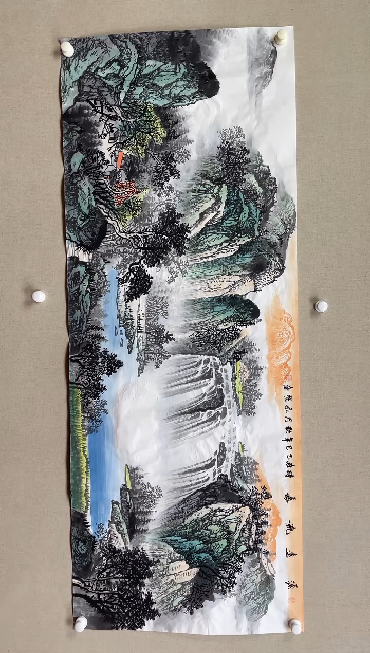 国画180*68 李永强李永强李永强李永强李永强