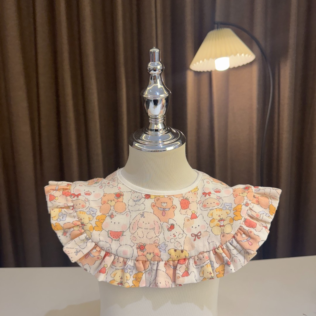 [064号]动物派对口水巾