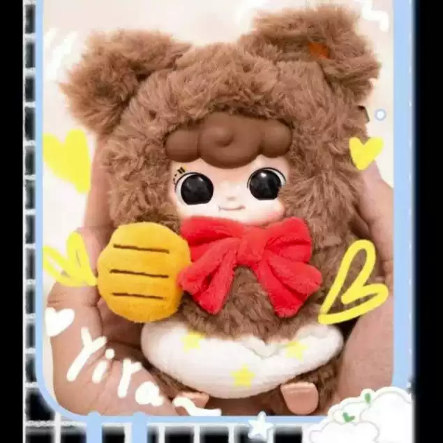 Yiya幼稚园系列毛绒盲盒礼物摆件手办公仔可爱女生潮玩礼物