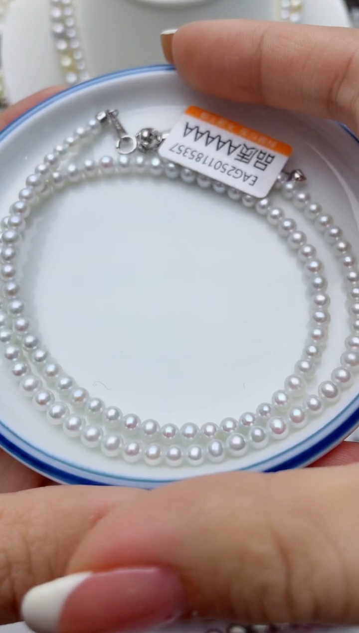 【闪购商品】淡水珍珠颈饰未镶嵌W4