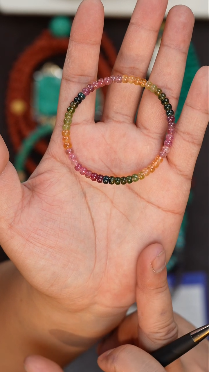 【闪购商品】碧玺手串未镶嵌碧玺手串