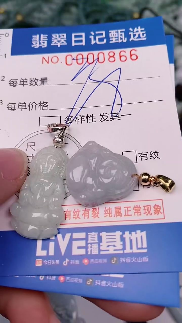 【闪购商品】翡翠颈饰未镶嵌00000866