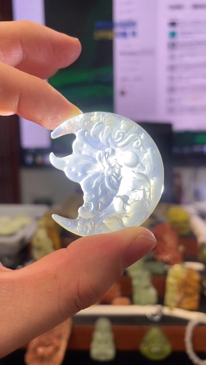 【闪购商品】岫玉吊坠未镶嵌·