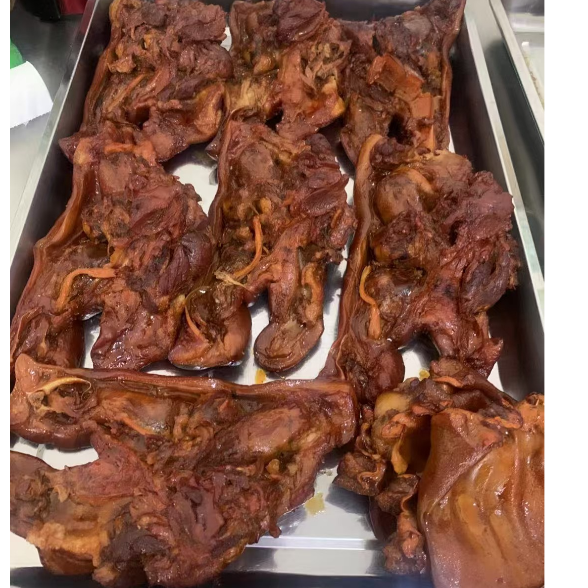 猪头肉（现卤现发）卤味熟食下酒菜真空包装开袋即食