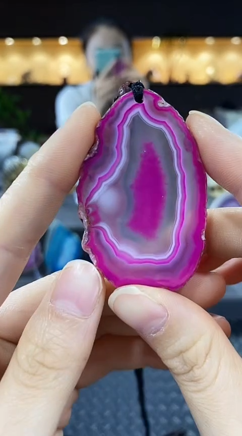 未镶嵌颈饰玛瑙/玉髓过*会玛瑙