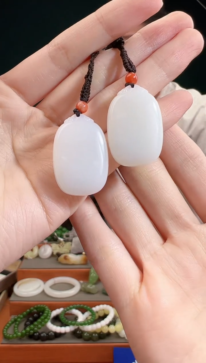 颈饰未镶嵌和田玉多样性发货 拍一单发一个