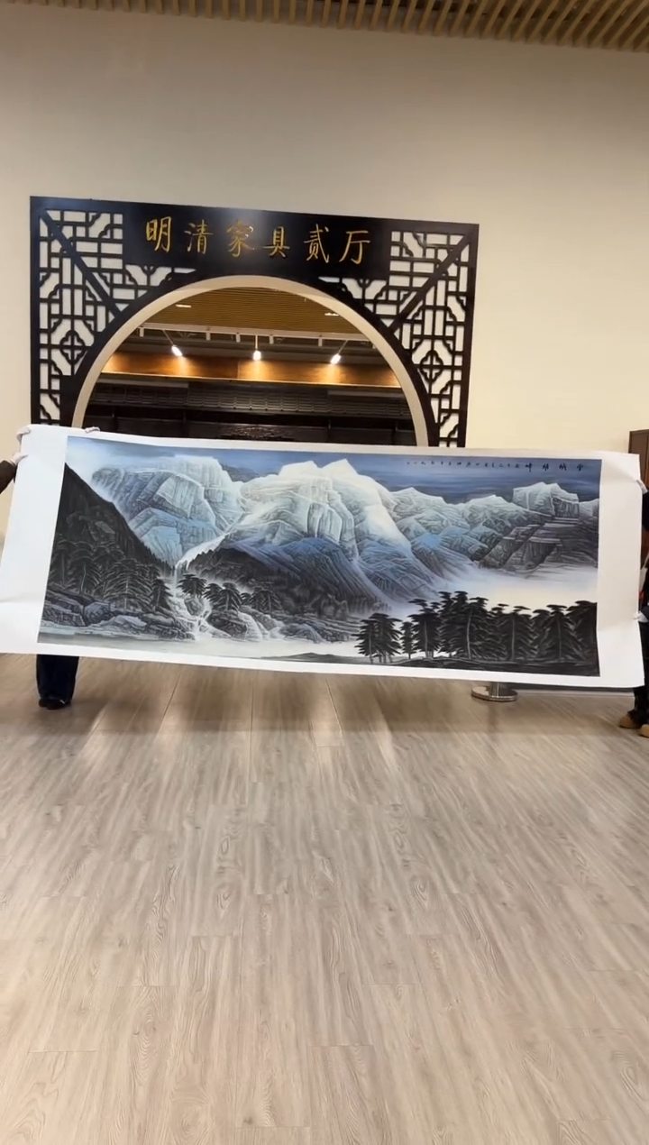 国画90赵隆轩美术馆李庆兴老师作品