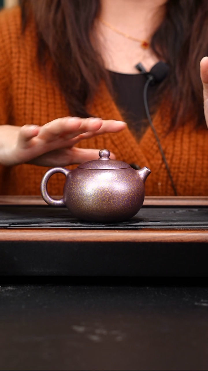 茶壶紫砂贝壳烧西施