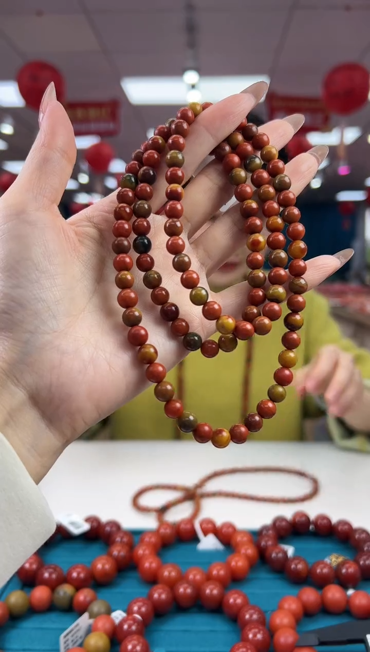 【闪购商品】南红玛瑙项链未镶嵌2.13-3-7（多样式）