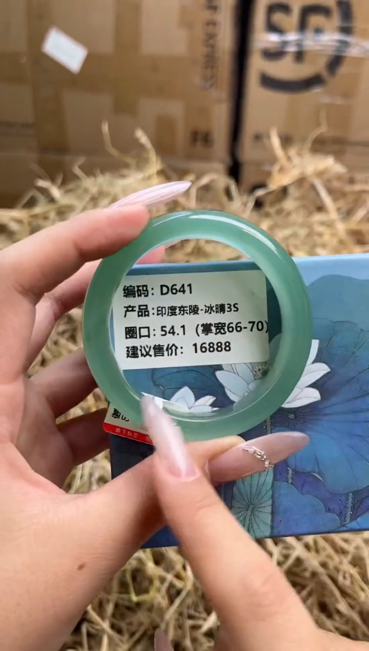 未镶嵌手镯石英岩玉d641-54.1
