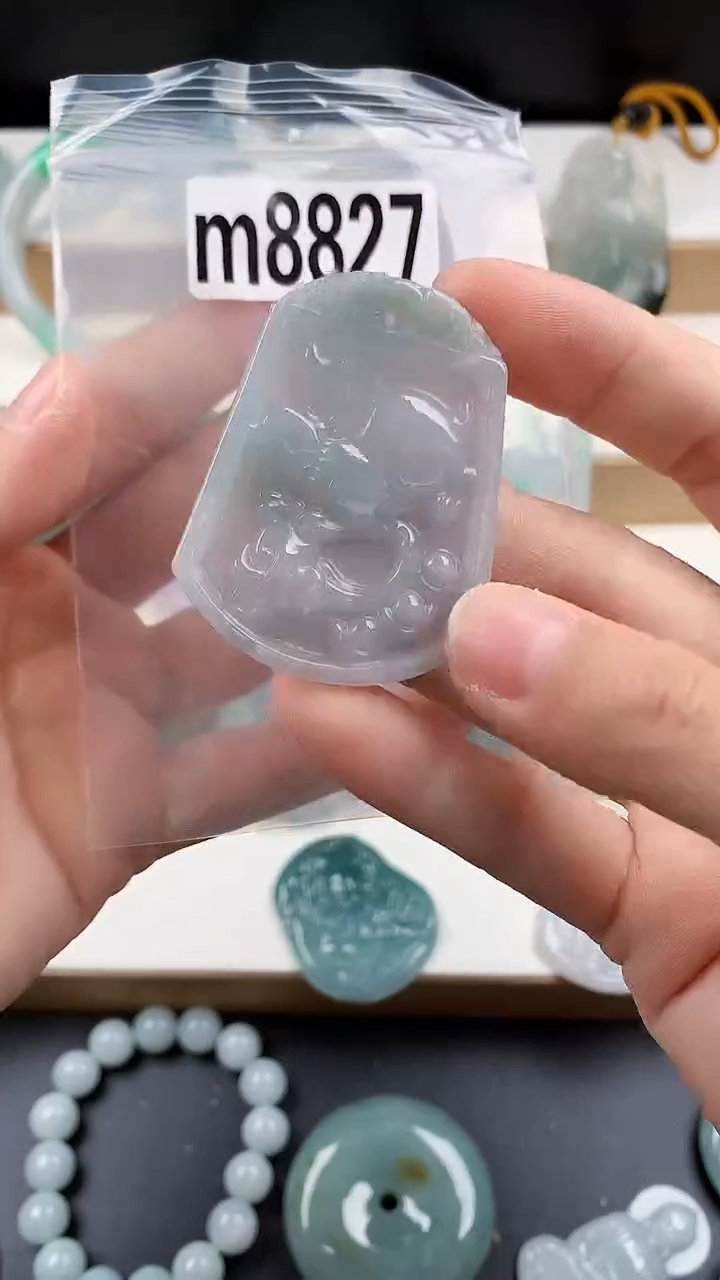 颈饰未镶嵌翡翠天然翡翠吊坠挂件