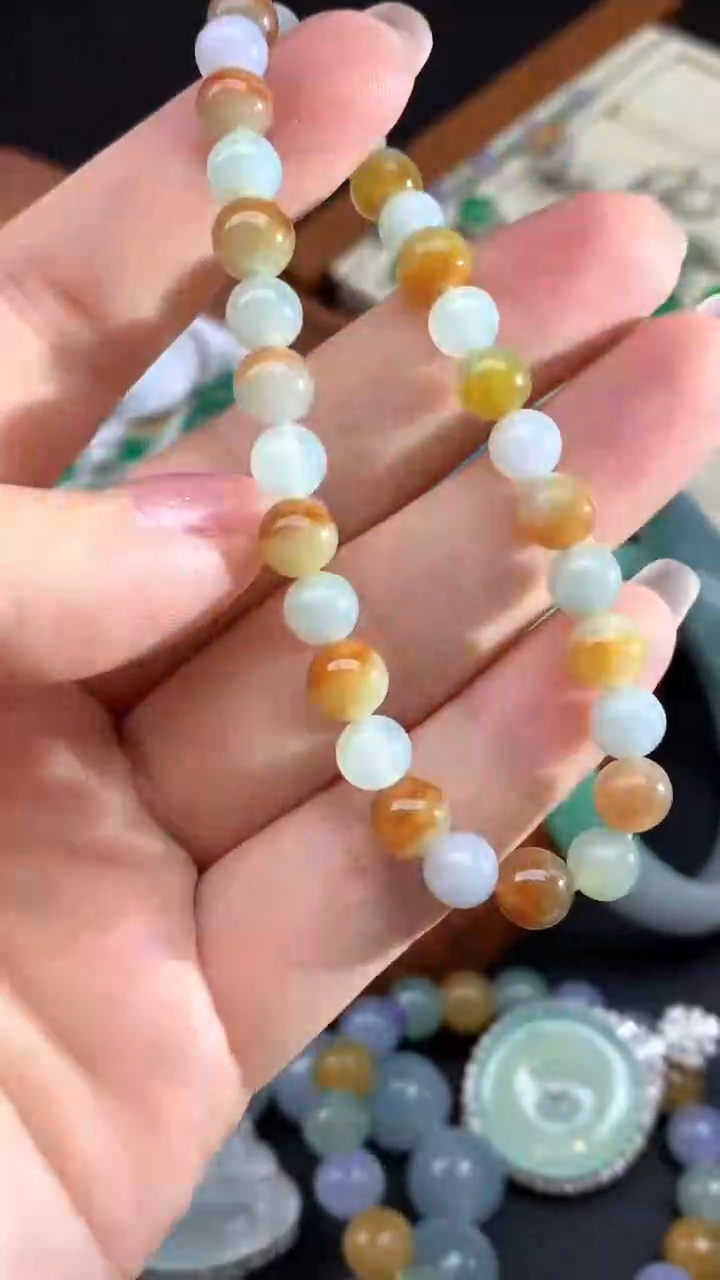 【闪购商品】翡翠手串未镶嵌1-天然翡翠