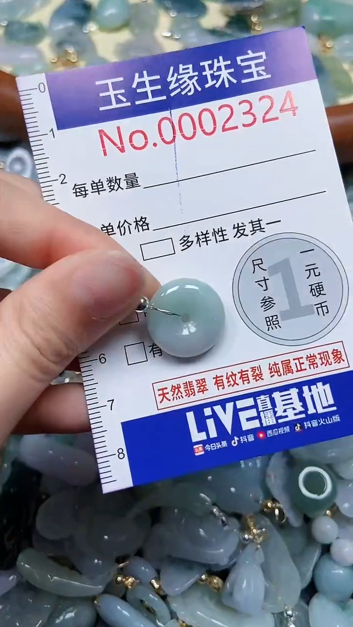 【闪购商品】翡翠颈饰未镶嵌闪购00002324