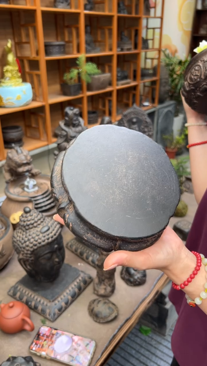 陶土【火山泥】金箍坛底座