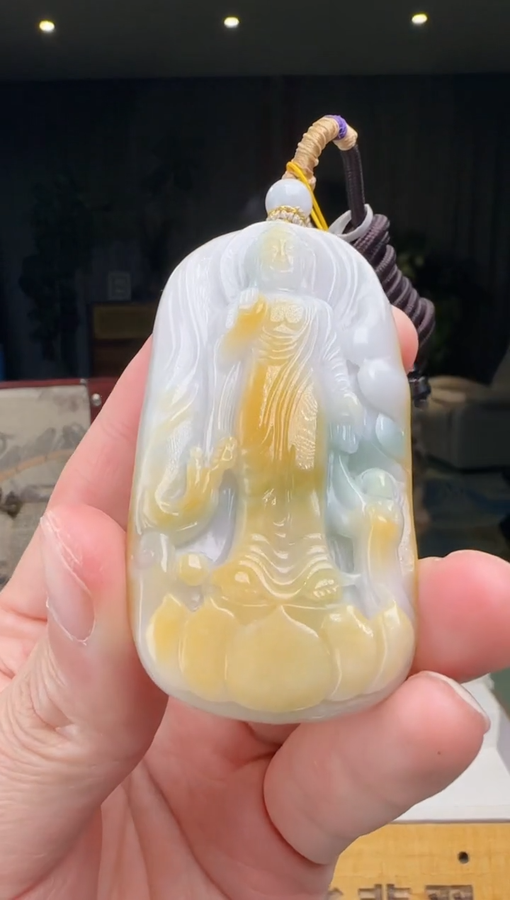 【闪购商品】翡翠吊坠(不含链)未镶嵌DY@@960Q3J14939