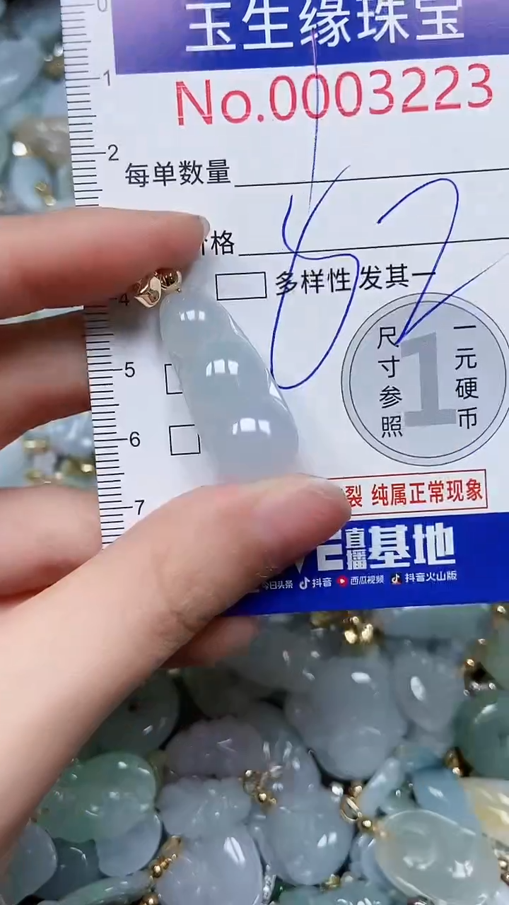 【闪购商品】翡翠颈饰未镶嵌闪购00003223