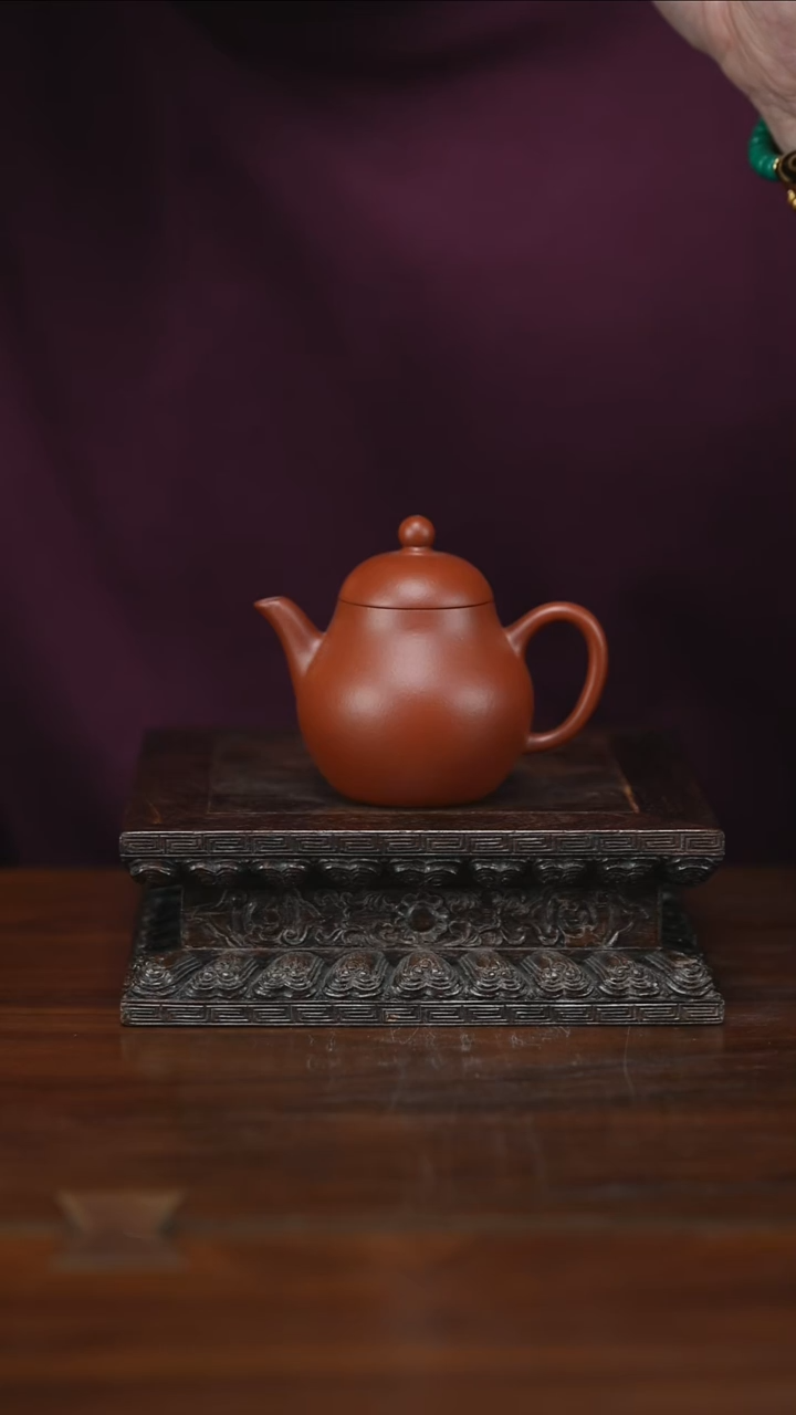 茶壶紫砂茶****茶微瑕红颜 70cc（无证书不退换）爆铁