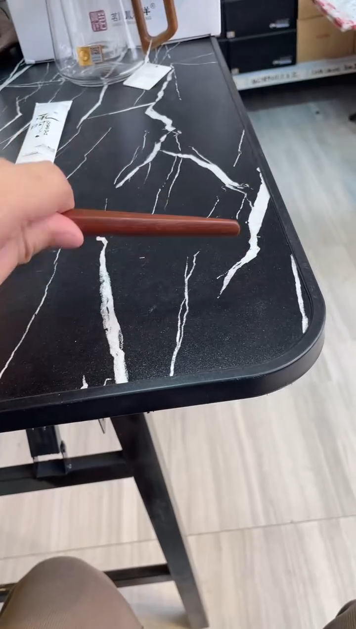 承时红檀木茶夹  