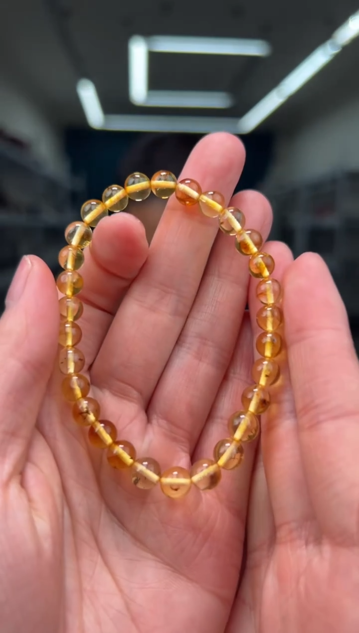 手链琥珀未镶嵌手串多样性拍一发一