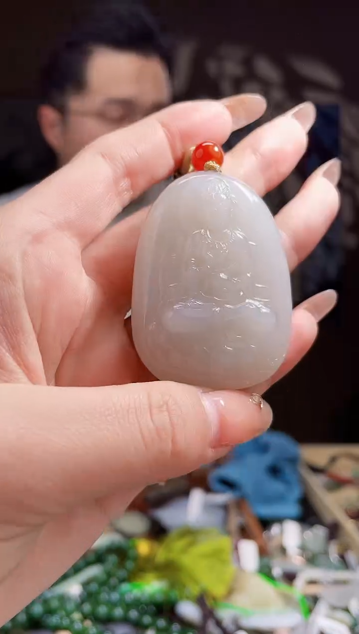 【闪购商品】和田玉颈饰未镶嵌拍一发一