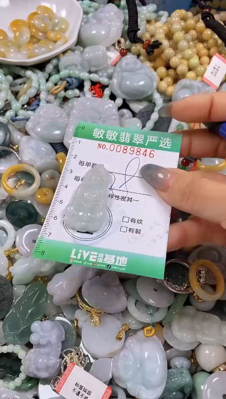 【闪购商品】翡翠颈饰未镶嵌闪购0089846