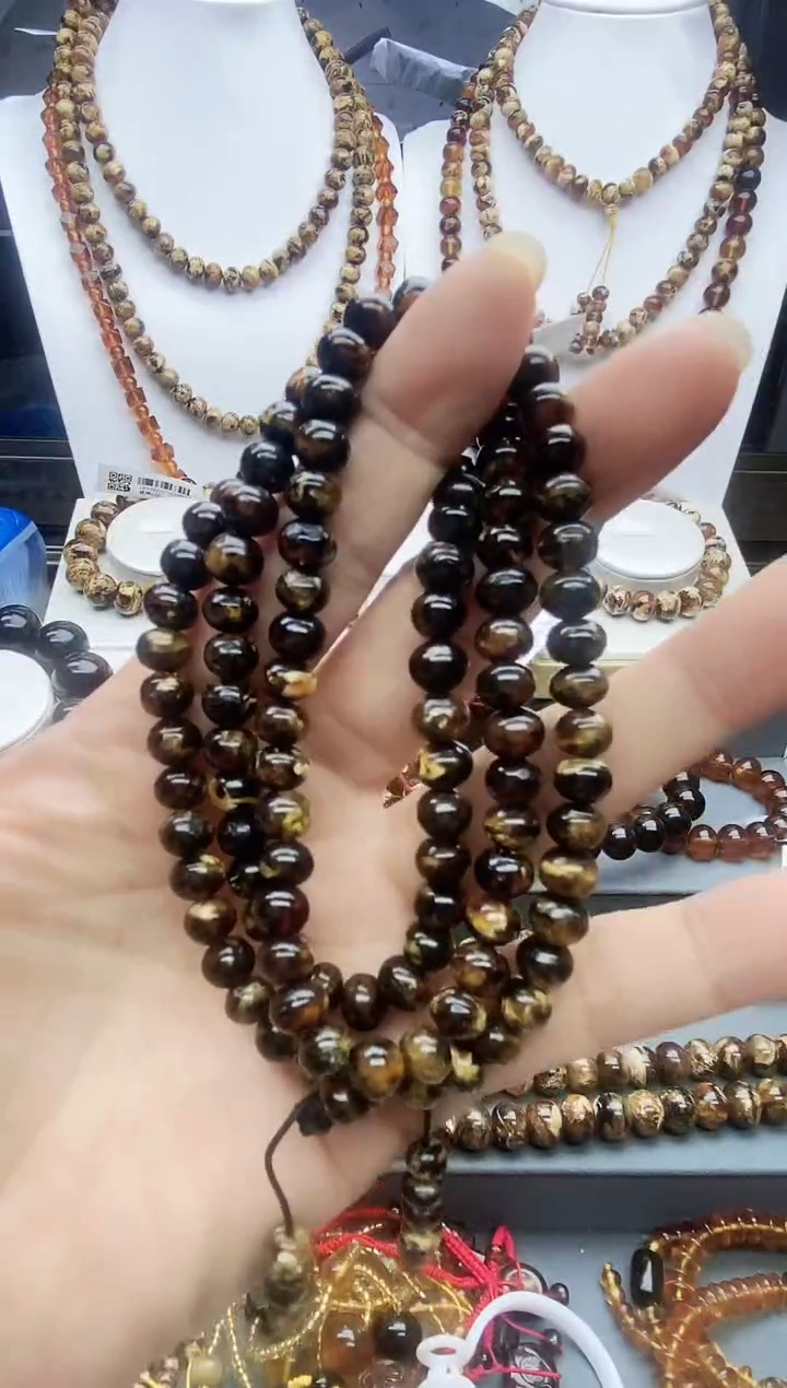 【闪购商品】琥珀颈饰未镶嵌7琥珀