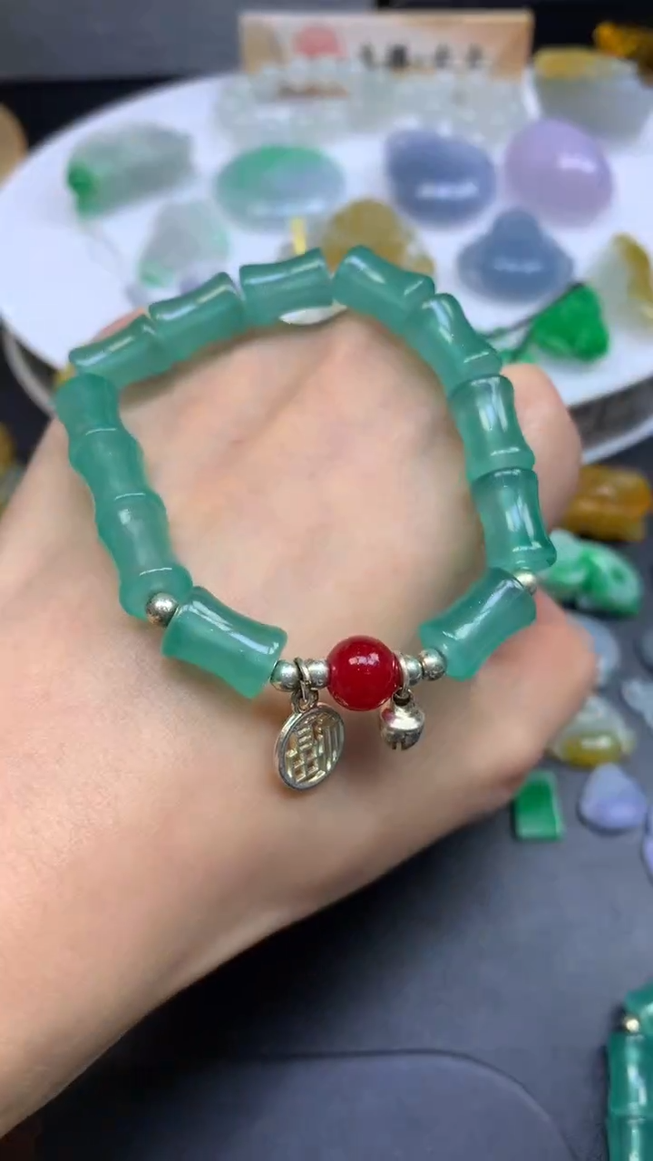 【闪购商品】玛瑙/玉髓手串未镶嵌玉髓多样性发