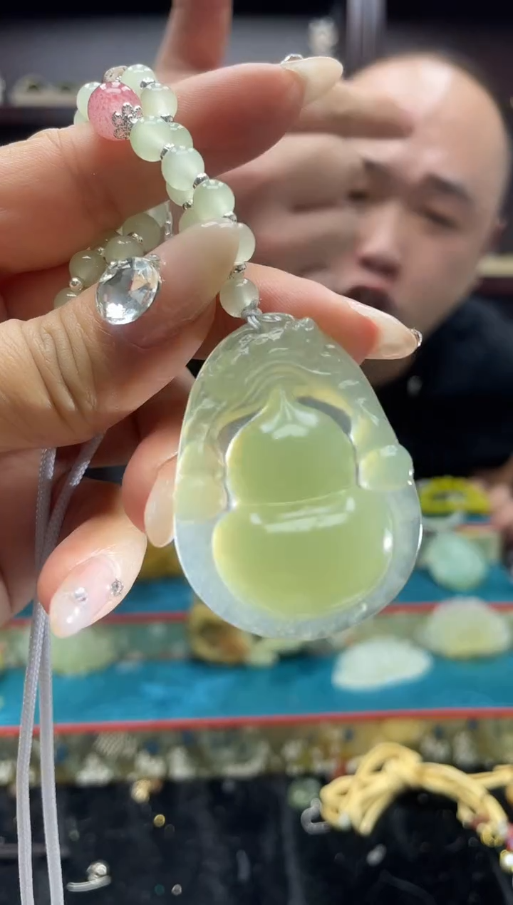 未镶嵌岫玉吊坠·多样性发*货拍一发一