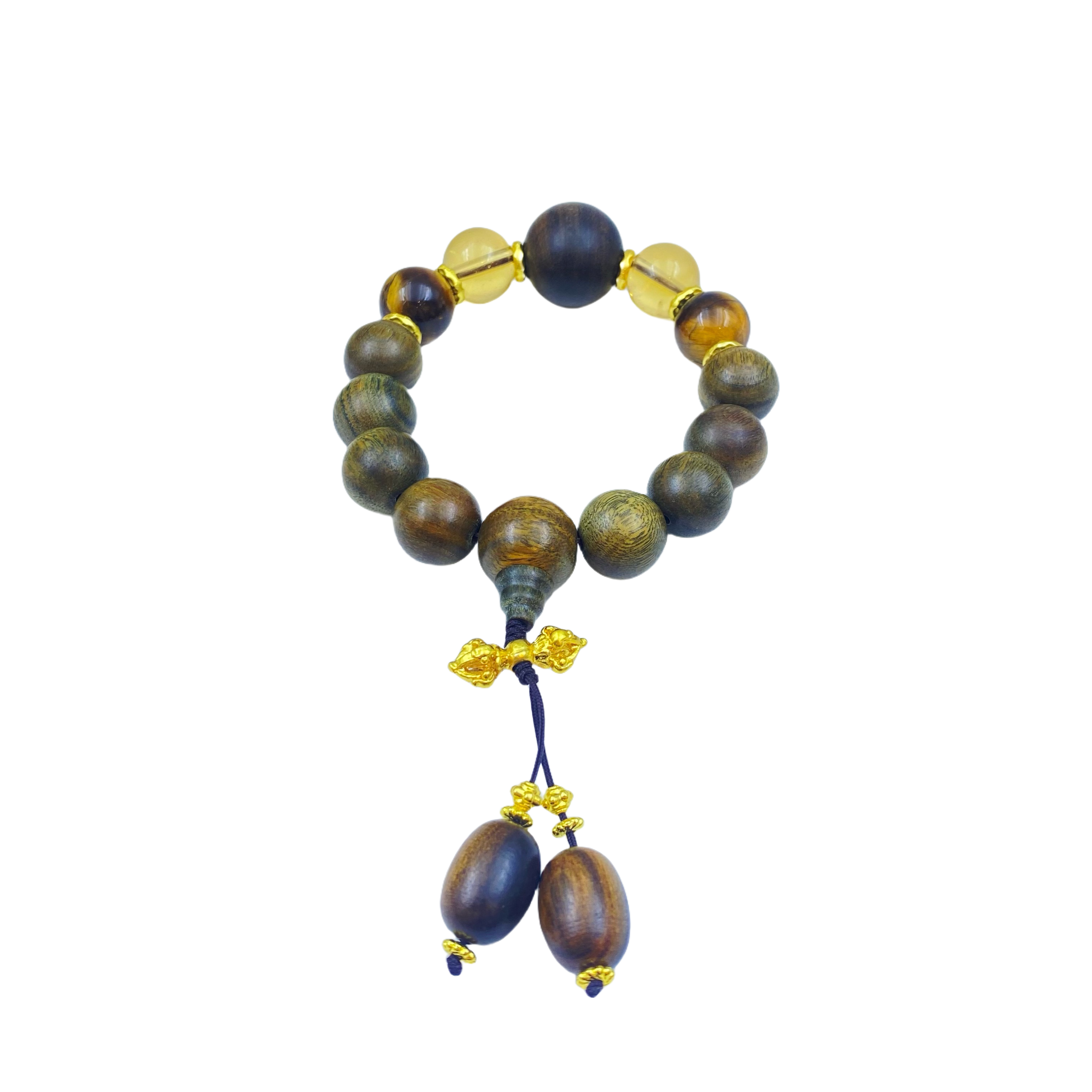 檀木国风葫芦手链S1336X合金