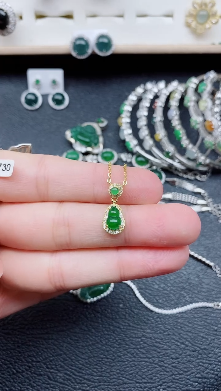 【闪购商品】翡翠戒指银S925镶嵌11111