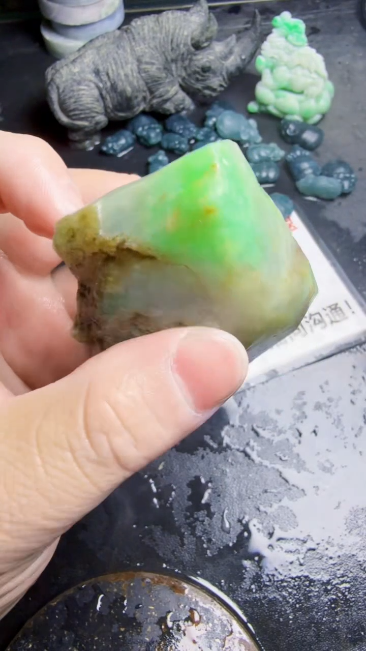 未镶嵌挂件翡翠天然翡翠234