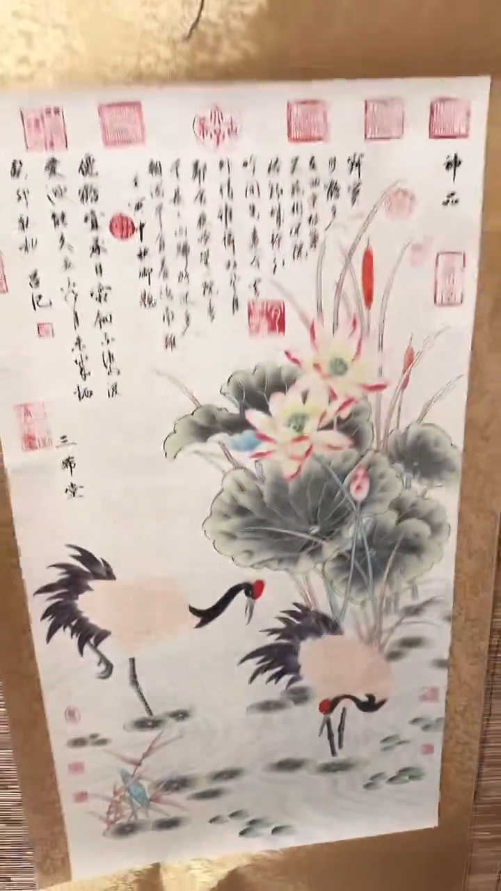 （闪购商品）戏水双鹤