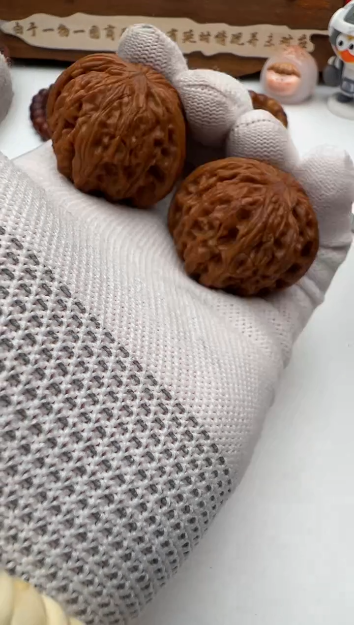 【闪购商品】文玩核桃把件核桃一对