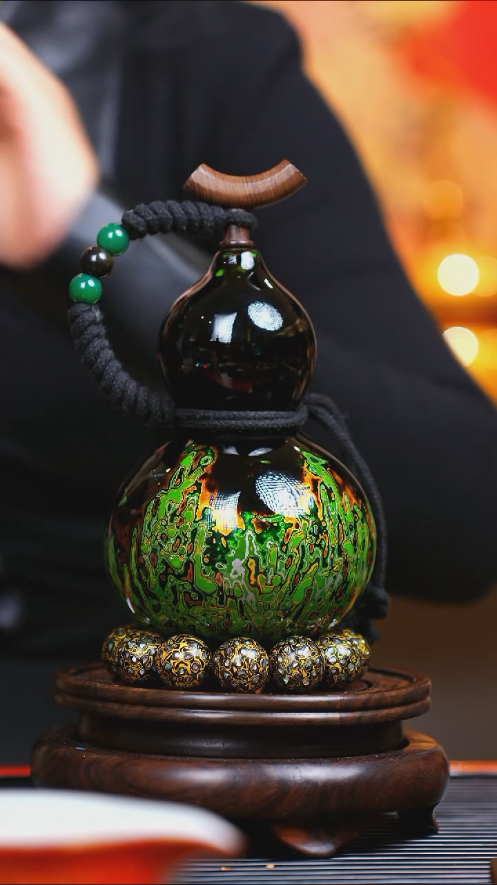 【闪购商品】JT071过年礼臻选大漆酒葫芦