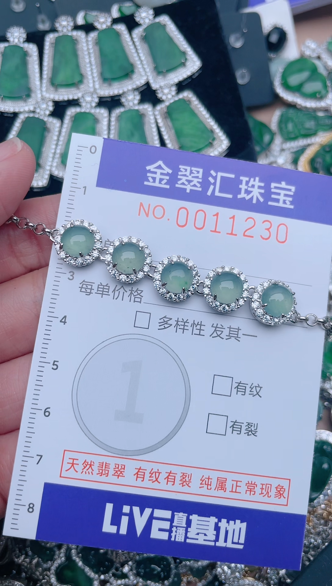 【闪购商品】翡翠颈饰未镶嵌11230........1