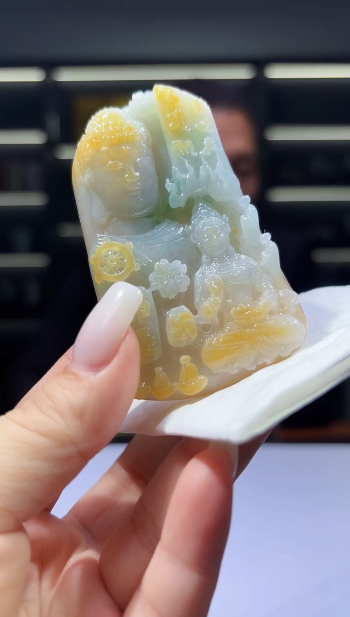 未镶嵌定制翡翠35/1107/C/佛