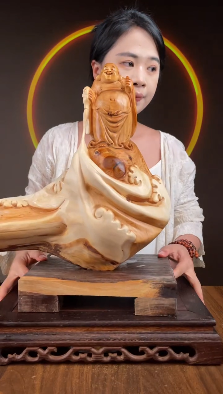 柏木（崖柏）手工摆件,先抢先得! 编号:202