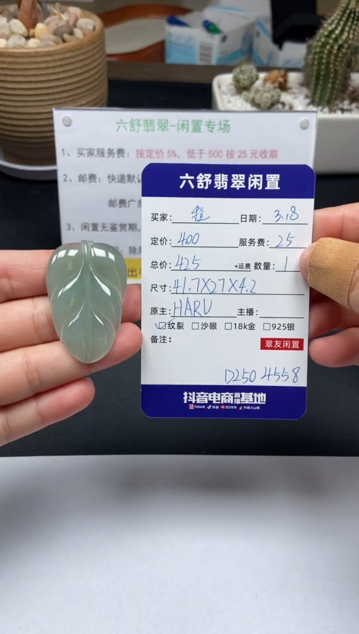 【闪购商品】翡翠未镶嵌颈饰D2504558