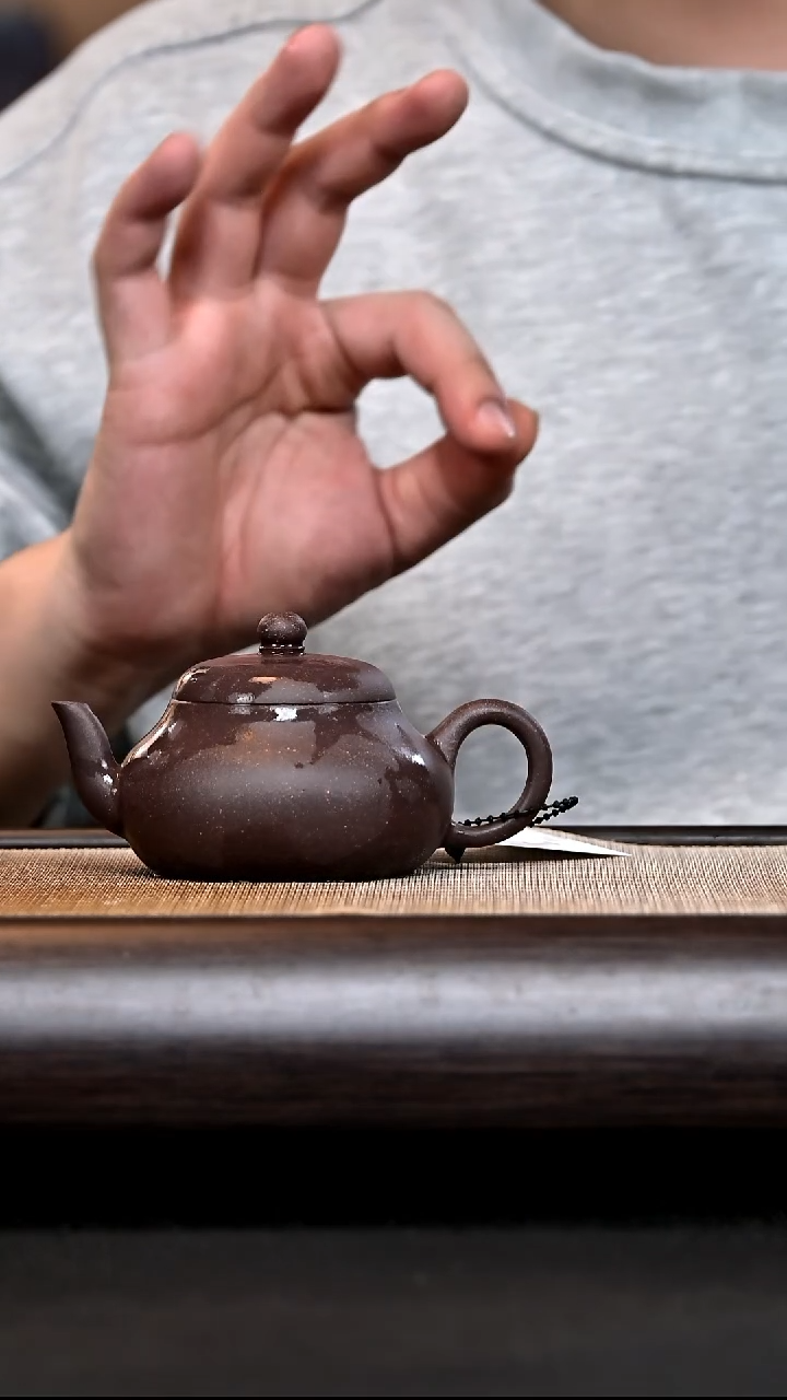 【闪购商品】紫砂茶杯GP16107 君德 蟹壳青