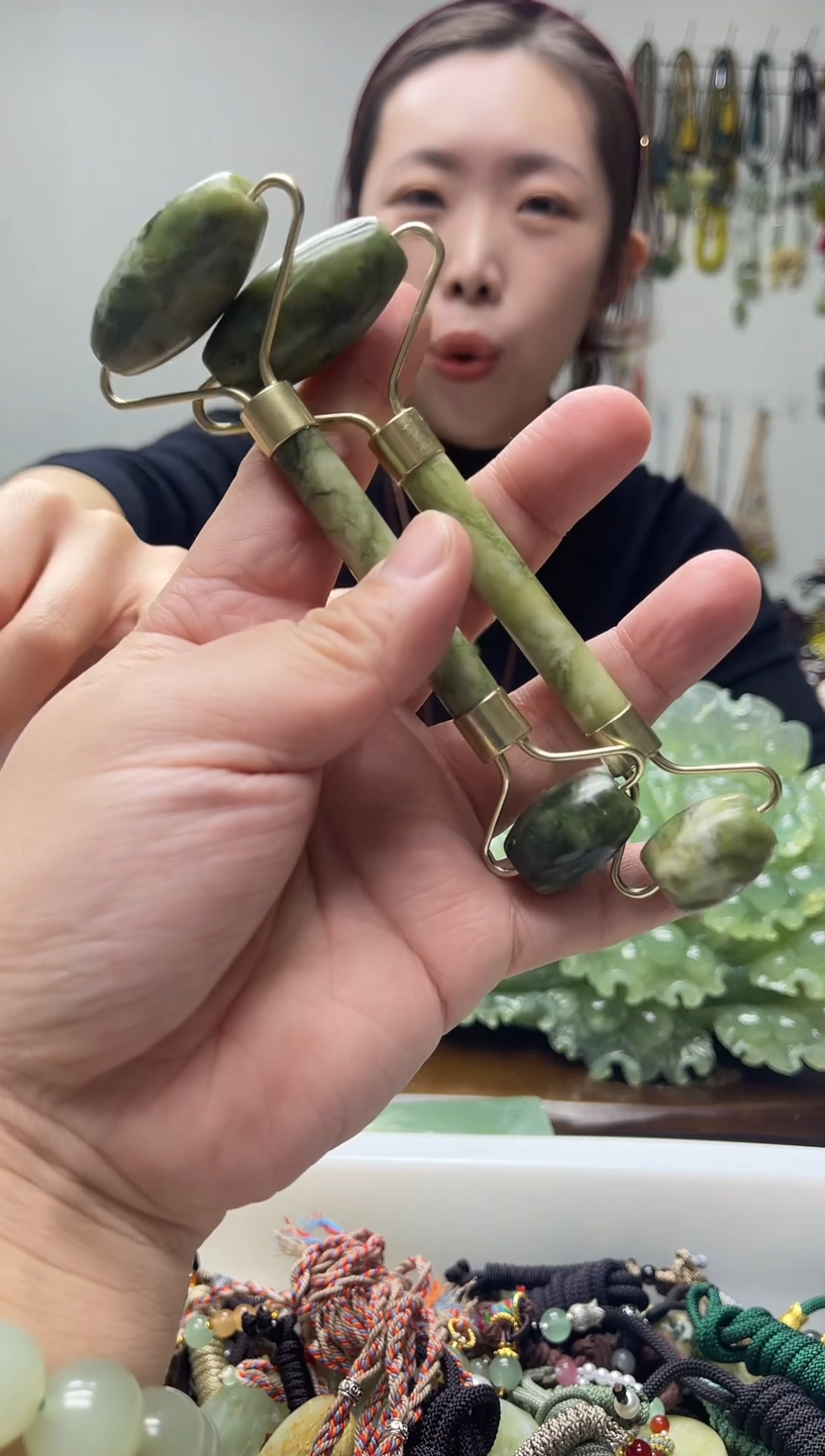 未镶嵌岫玉颈饰多样性发货 拍一发一