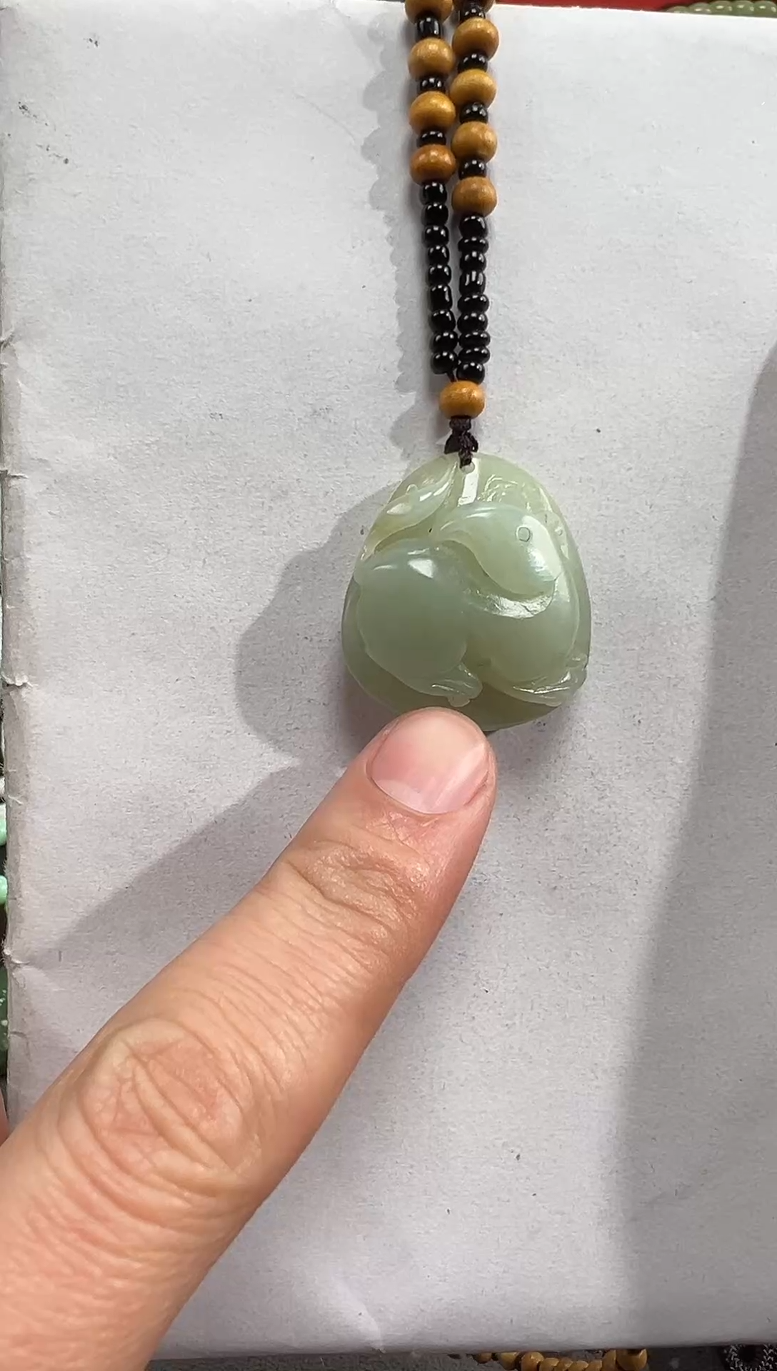 吊坠(不含链)未镶嵌和田玉随*2和田玉精品脖颈挂坠