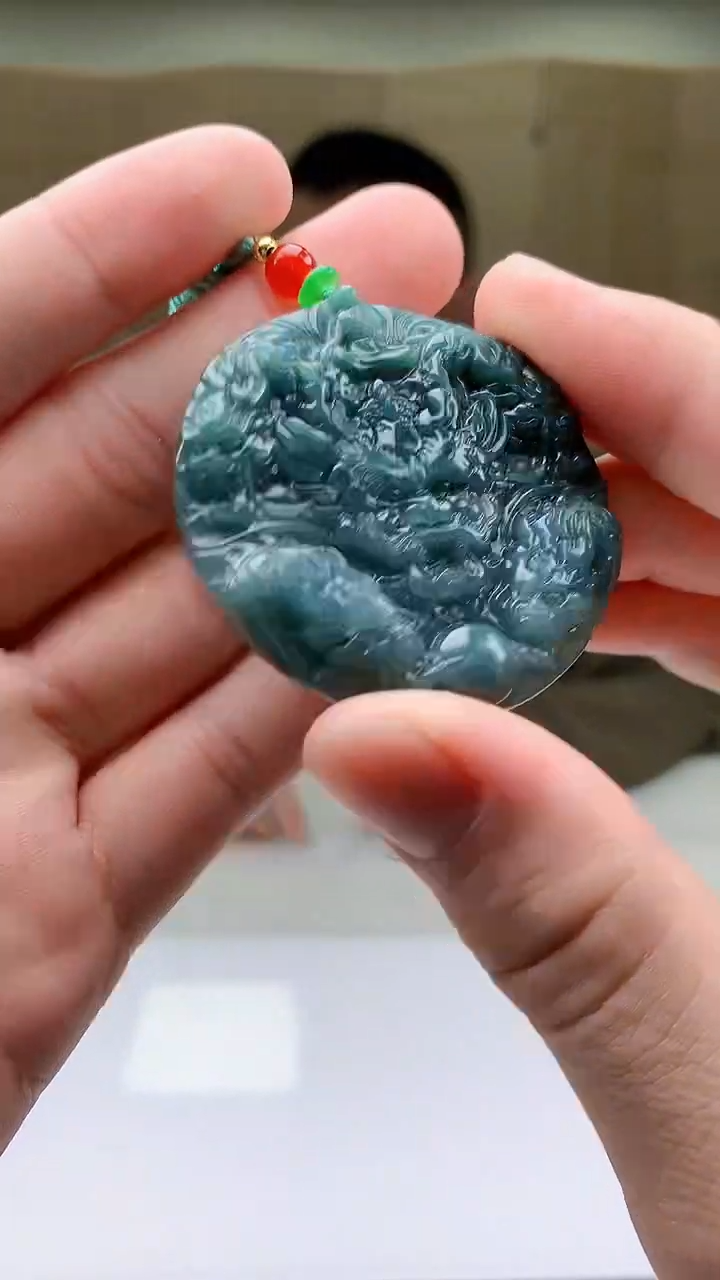 【闪购商品】翡翠颈饰未镶嵌4812bb-jj挂件7